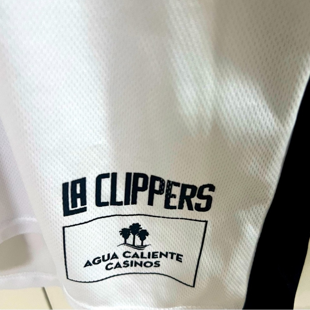 Los Angeles NBA Clippers white Jersey Promo #20 Bumble Men Size XL - Picture 3 of 6